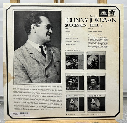 Johnny Jordaan : Successen Deel 2 Record In Good Condition 6880