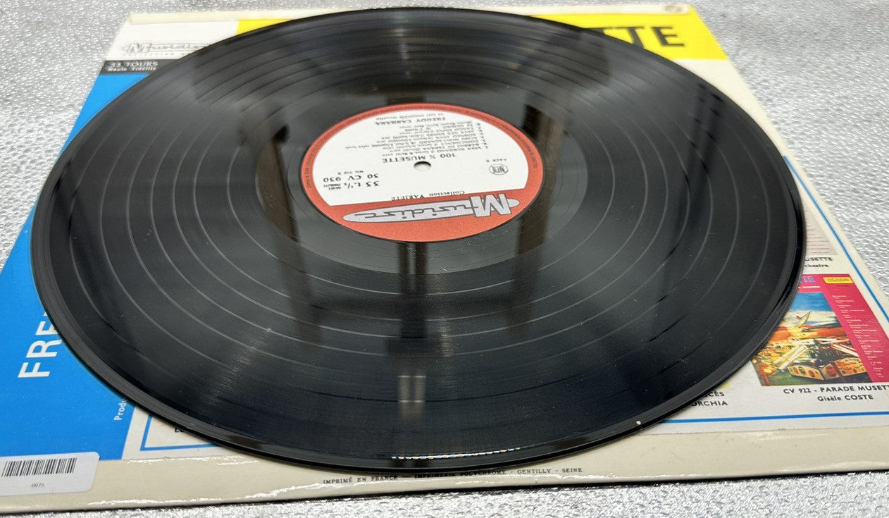 100% Musette : Freddy Carrara Record In Good Condition 6875