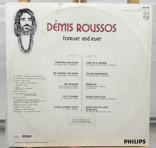 DEMIS ROUSSOS : FOREVER AND EVER Record In Good Condition 6846