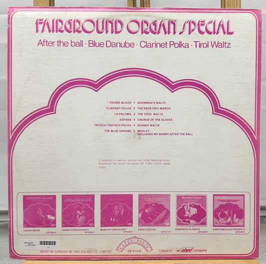 Fairground Organ Special Record In Good Condition 7008
