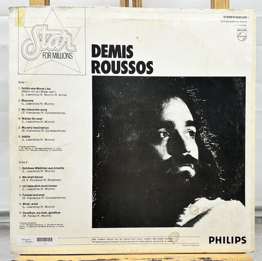 Demis Roussos - Star Für Millionen Record In Good Condition 6864