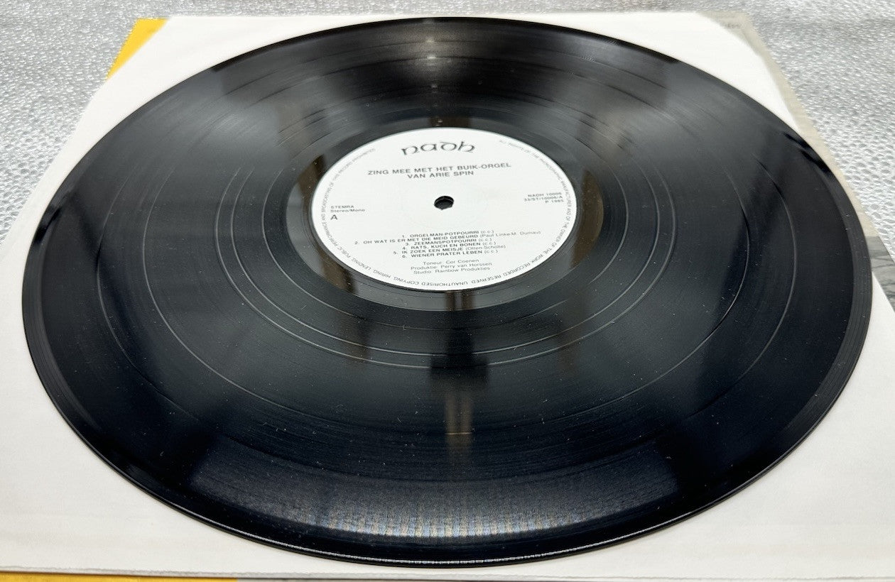 Zing Mee Met Het Bulk-Orgel Van : Arie Spin Record In Good Condition 6879