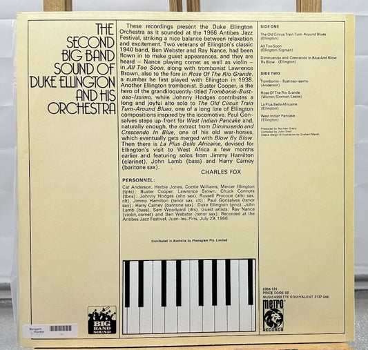 DUKE ELLINGTON : The Second Big Band Sound Record In Good Condition 7017