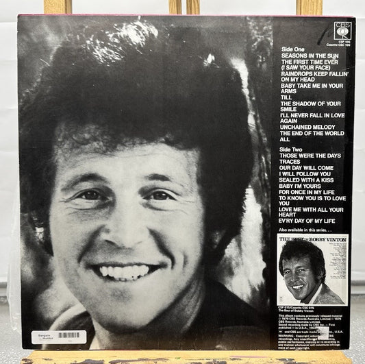 BOBBY VINTON Collection Record In Good Condition 7353