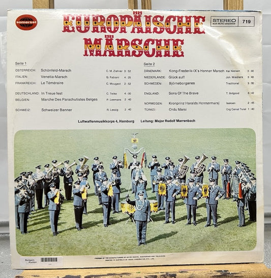 Luftwaffenmusikkorps 4 Hamburg, Europaische Marsche Record In GC 7298