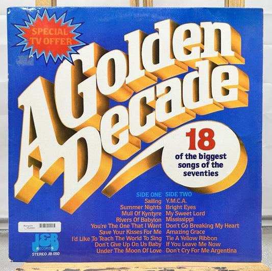 A Golden Decade 18 Biggest Songs Of The Seventies Record In Good Condition 7356