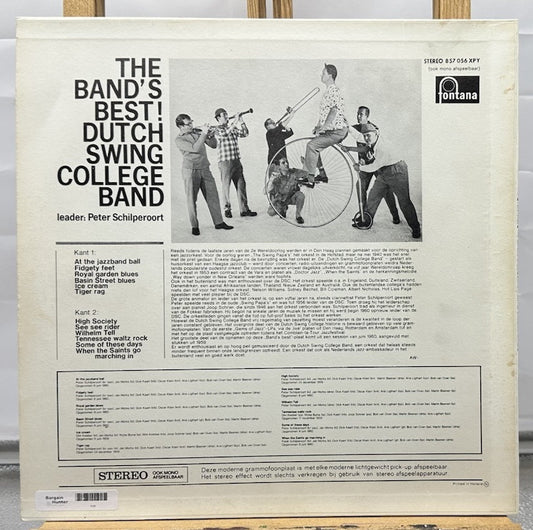 The Band's Best Dutch Swing College Band : Leader Peter Schilperoort Record 7363