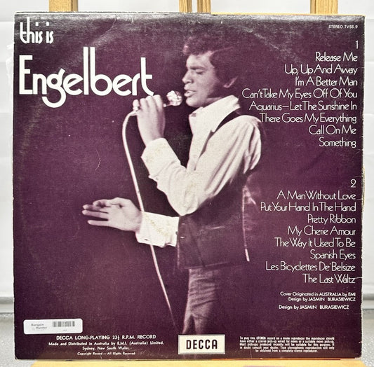 This is Engelbert - 16 Great Songs Record In Good Condition 7349