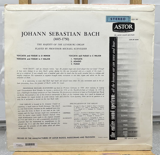 Bach – The Majesty Of The Luneberg Organ Record In Good Condition 7053