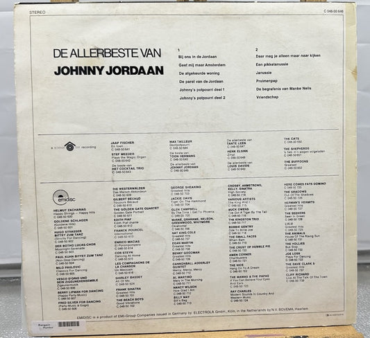 Johnny Jordaan – De Allerbeste Van Johnny Jordaan Record In Good Condition 7026