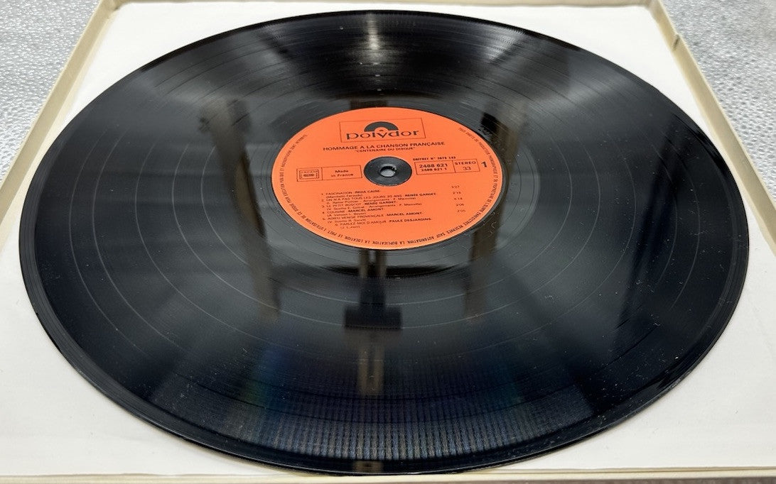 Hommage A La Chanson Française (Centenaire Du Disque) Record In GC 7048