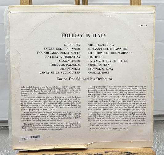 Holiday In Italy Record In Good Condition 7329