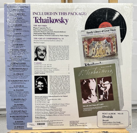 Family Library Of Great Music Album 14 Tchaikovsky Record In Good Condition 7334