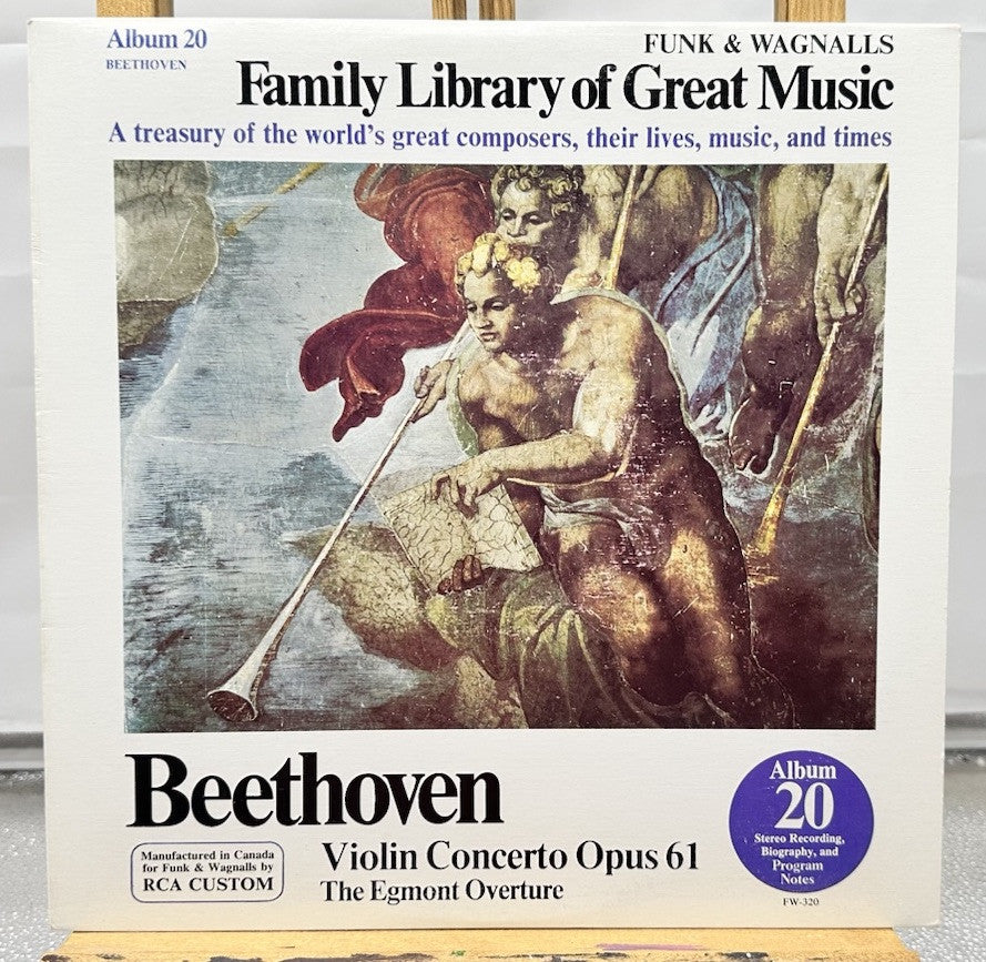 Family Library Of Great Music Album 20 : Beethoven Record In Good Condition 7336