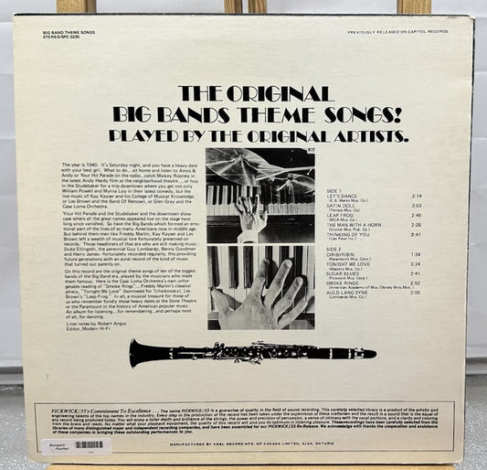 THE BIG BANDS Theme Songs! Played By The Original Record In Good Condition 7369