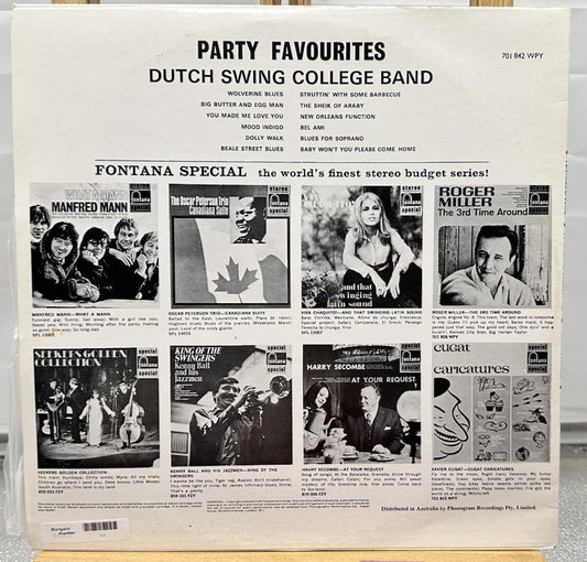 Party Favourites : Dutch Swing College Band Record In Good Condition 7372