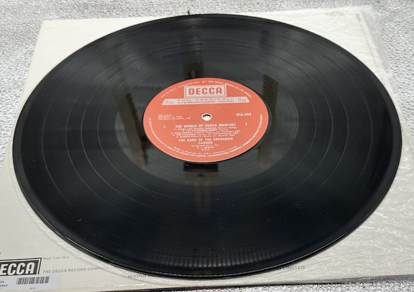 The Band Of The Grenadier Guards – The World Of Sousa Marches Record In GC 6414
