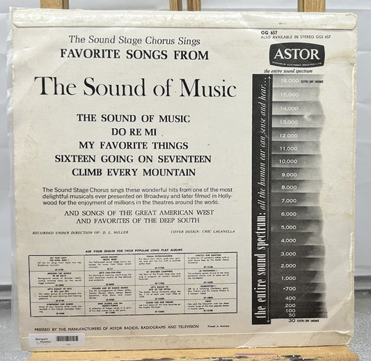 Favourite Songs From The Sound Of Music Record In Good Condition 6430
