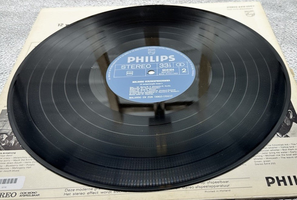 Malando Verzoekprogramma - 12 Veelgevraagde Tango's Record In Good Condition6710