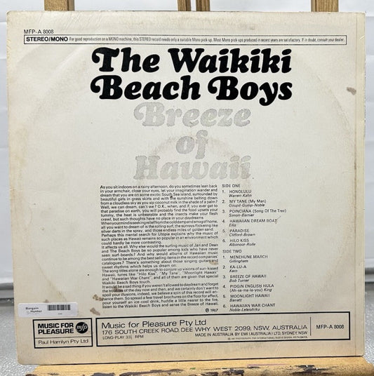 The Waikiki Beach Boys - Breeze Of Hawaii Record In Good Condition 6743
