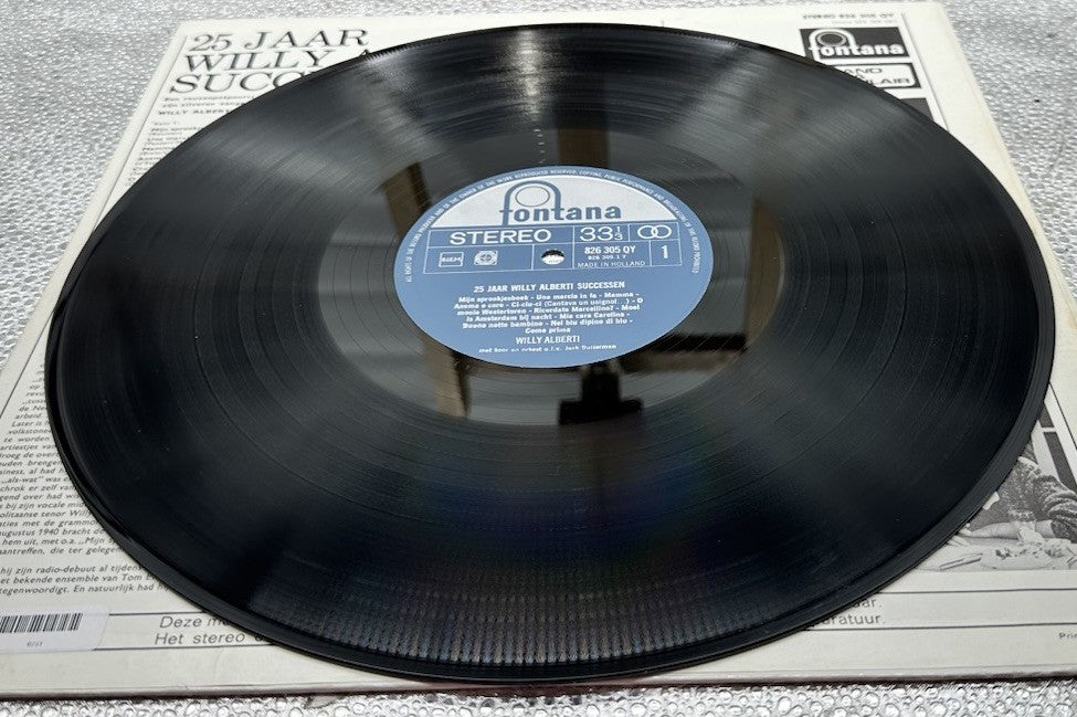 25 Jaar - Willy Albert Successen Record In Good Condition 6751