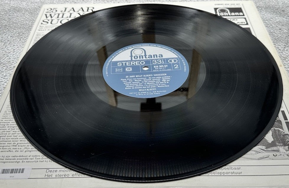 25 Jaar - Willy Albert Successen Record In Good Condition 6751