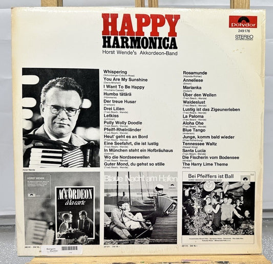 Horst Wende Und Seine Akkordeon-Band - Happy Harmonica Record In GC 6790