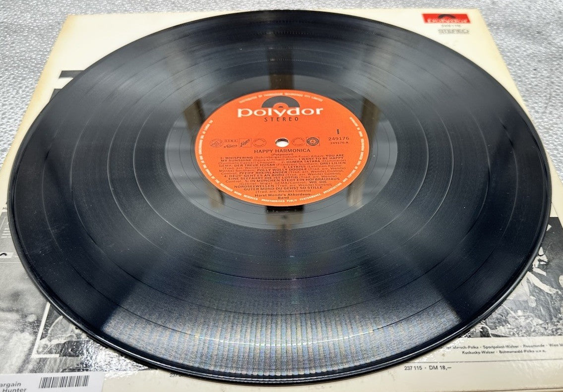 Horst Wende Und Seine Akkordeon-Band - Happy Harmonica Record In GC 6790