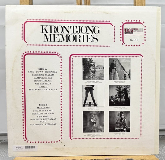 David Nanuru – Krontjong Memories Record In Good Condition 6719