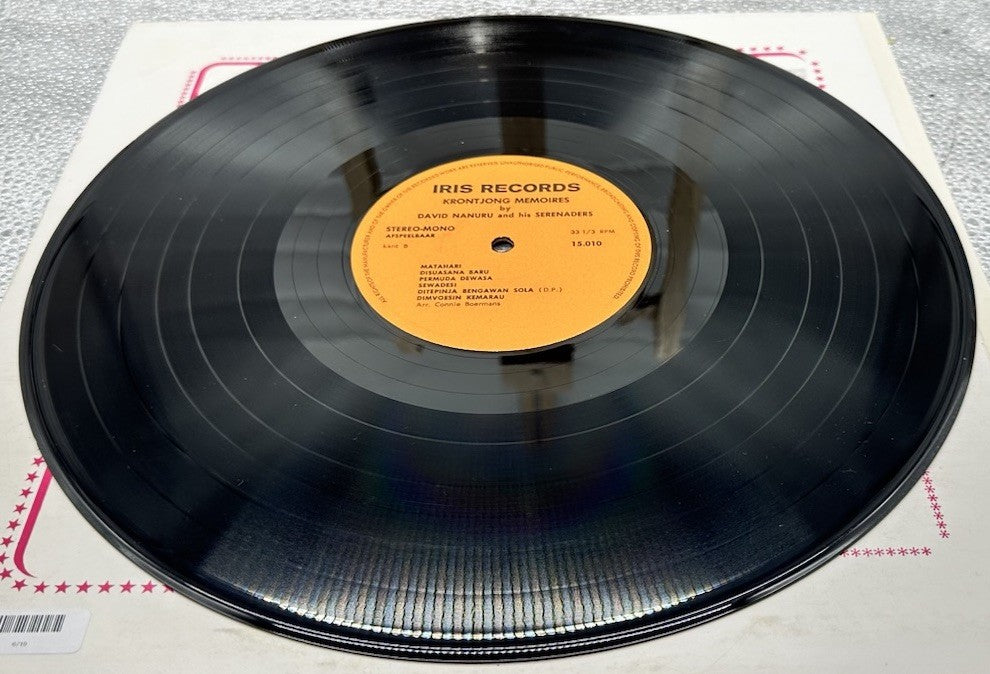 David Nanuru – Krontjong Memories Record In Good Condition 6719