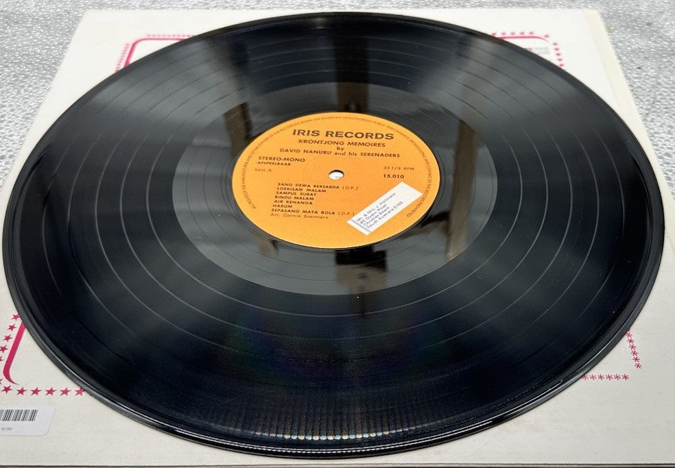 David Nanuru – Krontjong Memories Record In Good Condition 6719