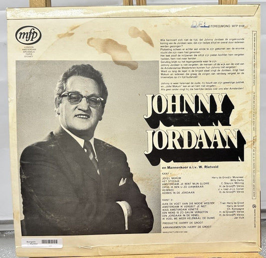 Johnny Jordaan Record In Good Condition 6782