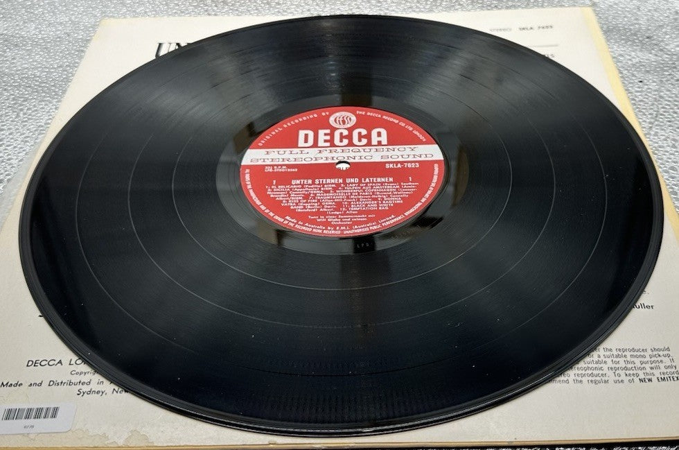 Unter Sternen Und Laternen - Will Glahe' Record In Good Condition 6778