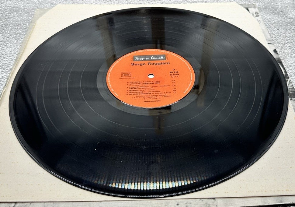 Serge Reggiani – Album Nº 2 – Bobino Record In Good Condition 6649