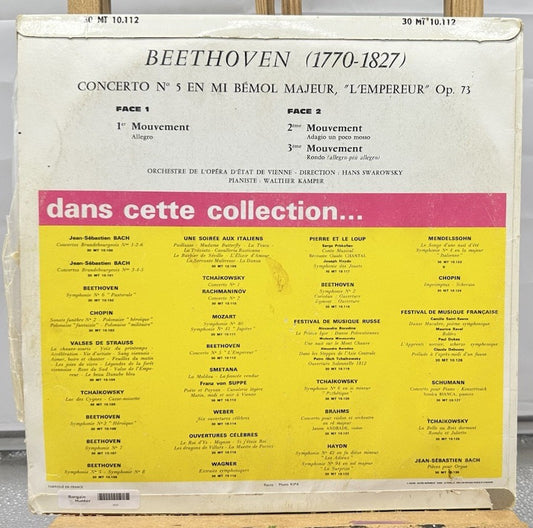 Concerto No 5 L'empereur - Beethoven Record In Good Condition 6653