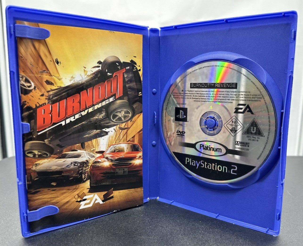 Burnout Revenge Playstation 2/PS2 Complete Game 8604