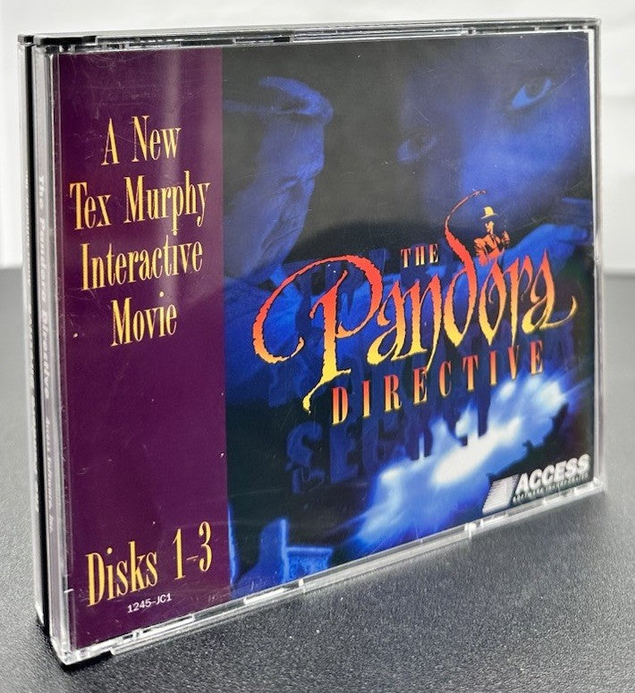 The Pandora Directive PC Game 3 disc - In Good Condition 8605