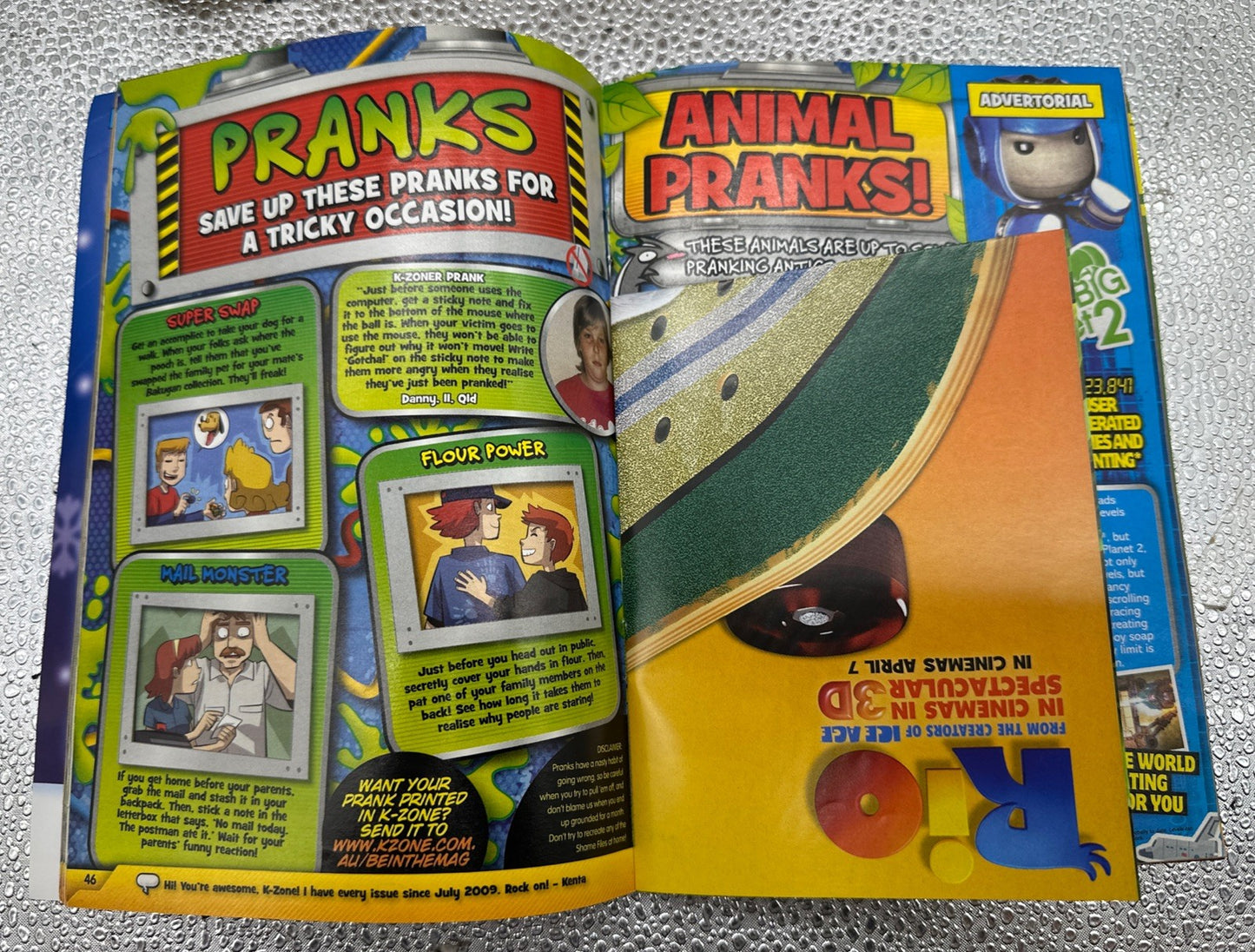 K-Zone Magazine March 2011 In Good Condition