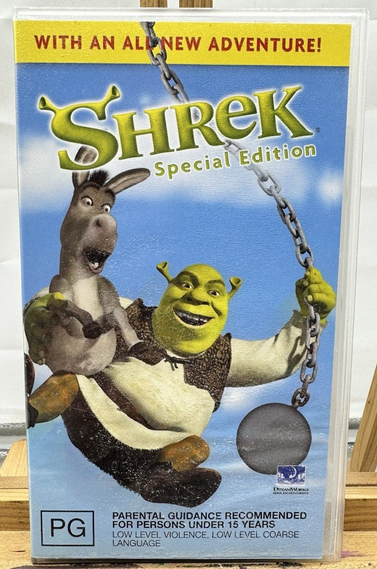 Shrek Special Edition VHS Tape In Good Condition 8782