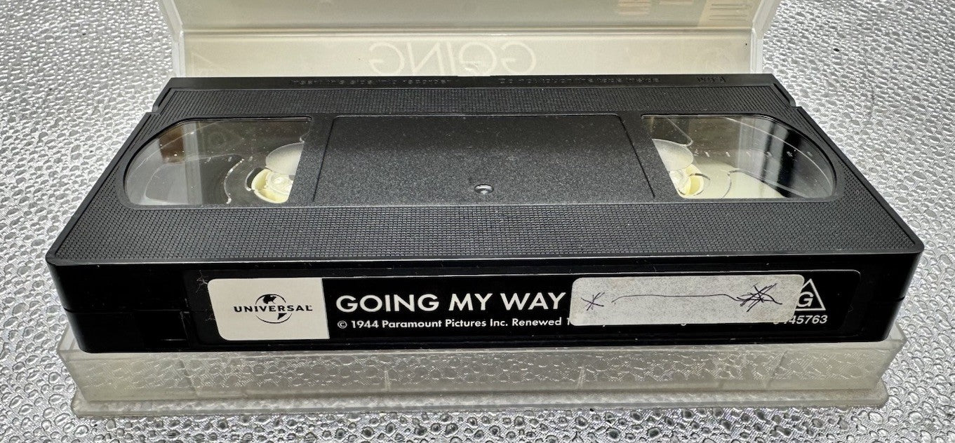 Going My Way VHS Tape, Bing Crosby, Vintage 8959