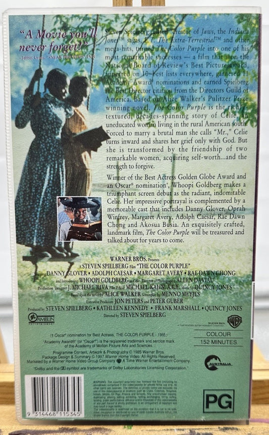 The Color Purple - VHS Tape - Collector's Series Edition 8968