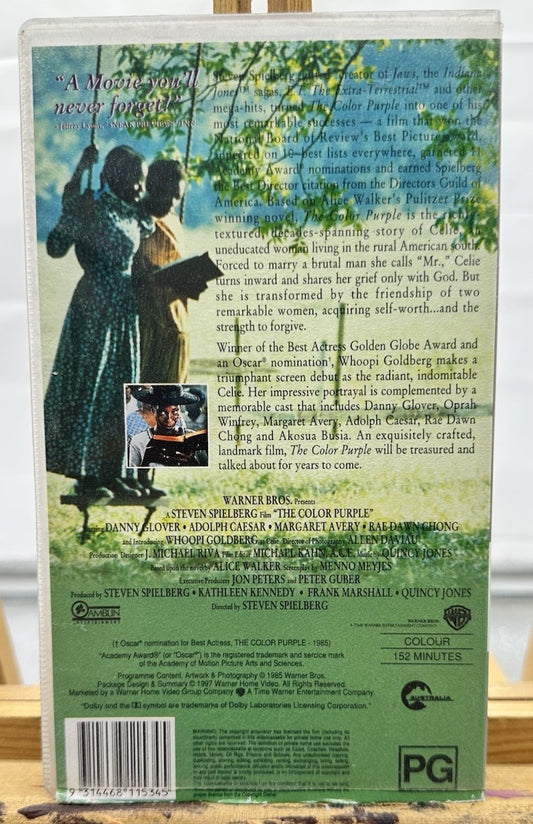 The Color Purple - VHS Tape - Collector's Series Edition 8931