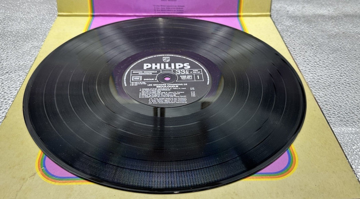 Les Grandes Chansons De Mouloudji Record In Good Condition 6624