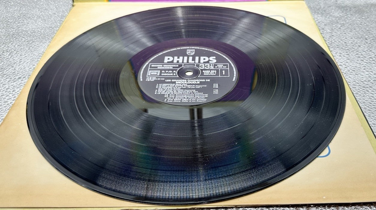 Les Grandes Chansons De Mouloudji Record In Good Condition 6624