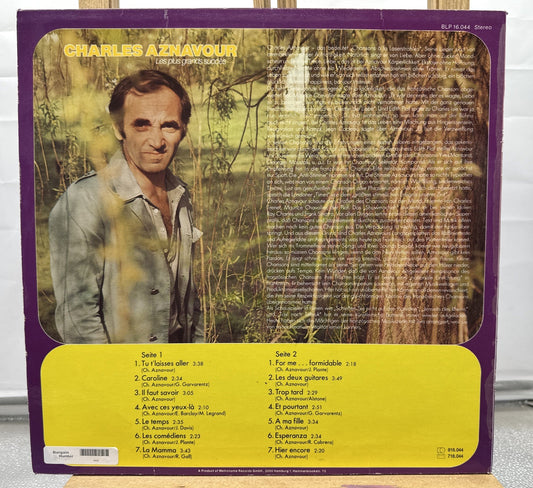 Charles Aznavour - Les Plus Grands Succe's Record In Good Condition 6630