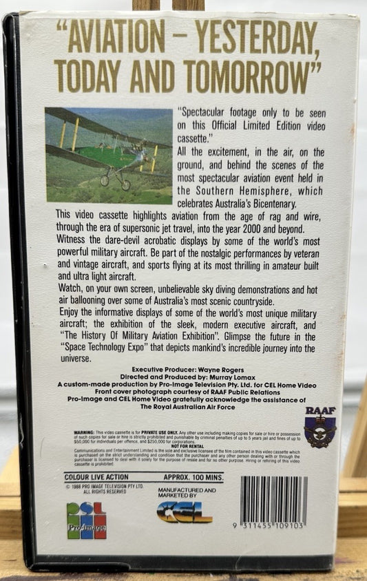 The Australian Bicentennial Air Show VHS Tape In Good Condition 8938