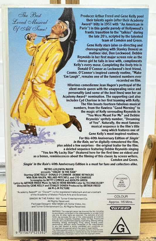 Singin' In The Rain VHS Tape In Good Condition 8951