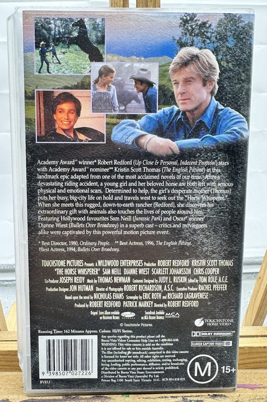 The Horse Whisperer VHS Tape In Good Condition 8930