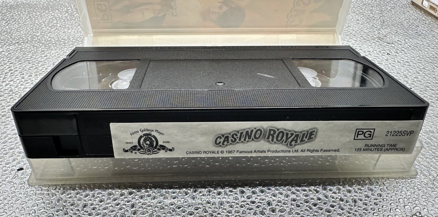Casino Royale VHS Tape In Good Condition 8965
