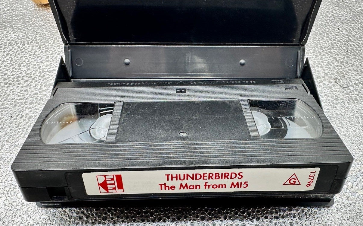 Thunderbirds The Man From M.I.5 Volume 5 VHS Tape In Good Condition 8910